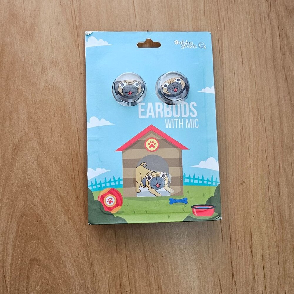 Gabba Goods Dog Earbuds w/ Mic
